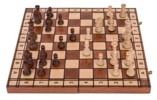 SQUARE - Szachy drewniane JOWISZ - 40 x 40 cm na Arena.pl