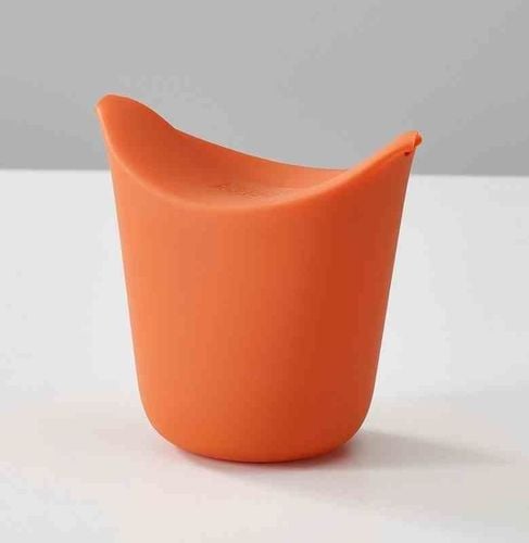 JJ - Zestaw 2 pojemników do popcornu, M-Cuisine pomarańczowy/szary na Arena.pl