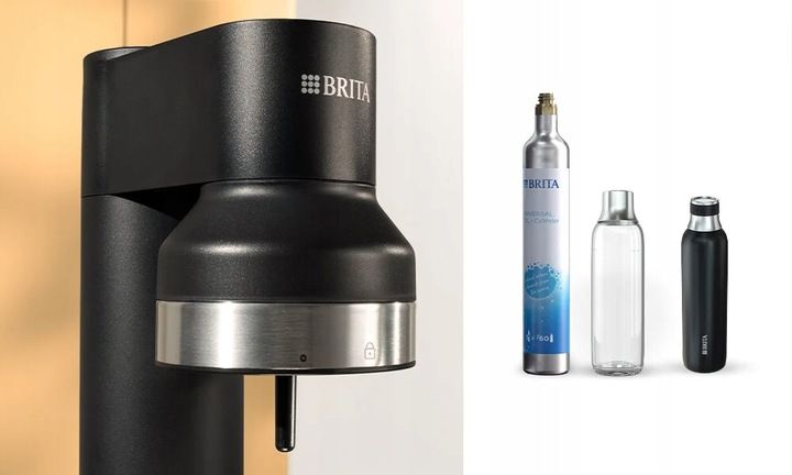 Saturator BRITA Sodatrio Czarny zdjęcie 2