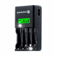 Ładowarka akumulatorków Ni-MH EverActive NC-450 Black Edition