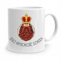 Kubek Na Dzień Dziadka Jego Wysokość Dziadek Z Nadrukiem Ze Zdjęciem