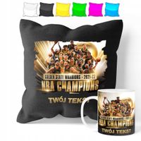 ZESTAW: KUBEK + POSZEWKA - KOSZYKÓWKA - PREZENT WIELE WZORÓW + IMIĘ