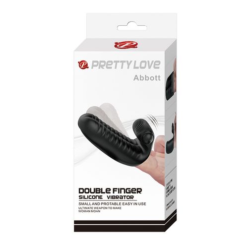 PRETTY LOVE   ABBOTT Double Finger Vibrator na Arena.pl