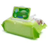 Chusteczki higieniczne Aloe 80 sztuk do sierści zwierząt dla wygody i czystości