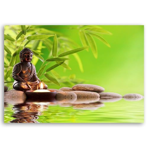 Obraz na płótnie – Canvas, Budda Zen 120x80 na Arena.pl