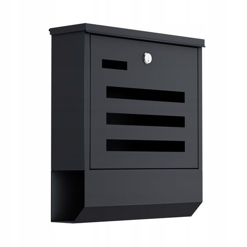 Skrzynka NA LISTY Gazety Pocztę Ulotki Gregman Post 20 Graphite na Arena.pl