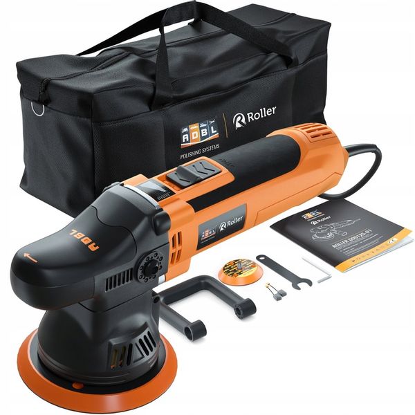 Maszyna polerska ADBL Roller D09125-01+B polerka Dual Action + Torba DA 9mm zdjęcie 6