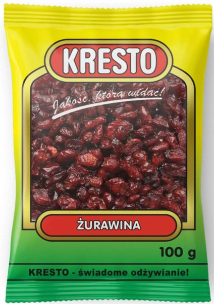 KRESTO ŻURAWINA SUSZONA 100G zdjęcie 1