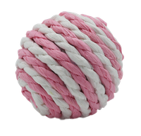 Zabawka dla kota piłka ze sznura naturalnego 4,5cm UNIQ PETS