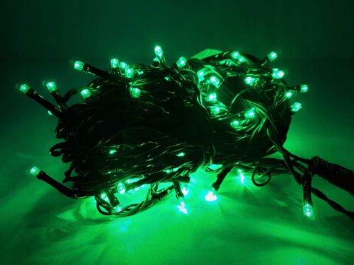 LAMPKI CHOINKOWE 100LED ZEW/WEW+TIMER+ZŁĄCZE ATEST na Arena.pl