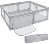 Kojec dziecięcy Moby-System 200 x 160 cm szary z torbą transportową