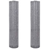 Antypoślizgowe polary malarskie 2 szt. 25 m 280 g/m² Szare