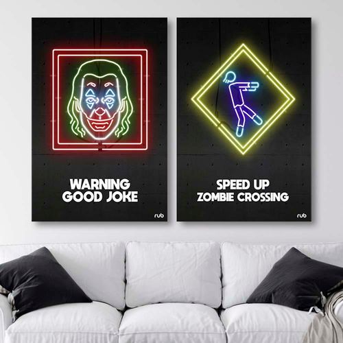 Deco Panel, Neony zombie 50x70 na Arena.pl