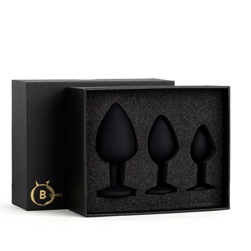 Jewellery - Silicone Plug - Set Black na Arena.pl