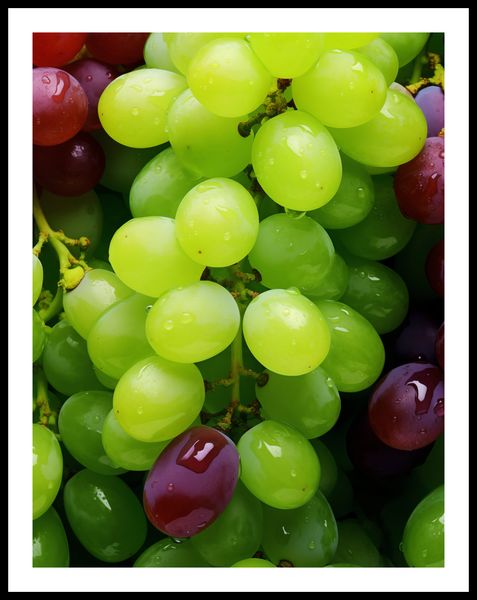 Plakat 50x65cm Winogronowy Kalejdoskop zdjęcie 3