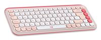 Klawiatura Logitech POP Icon Keys Różowa Bluetooth bezprzewodowa