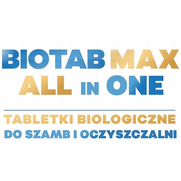 Bakterie do SZAMB BioTab MAX Tabletki biologiczne AiO + Tłuszcze na 2 lata zdjęcie 9