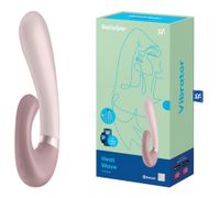wibrator heat wave connect app (mauve)
