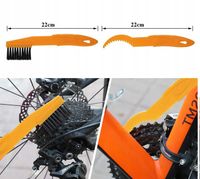 MEGA ZESTAW DO CZYSZCZENIA MYCIA ROWERU ŁAŃCUCHA PIELĘGNACJI