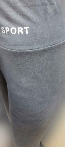 LEGGINSY spodnie LEKKO OCIEPLONE Z wysokim stanem M/L SZARE modne hit na Arena.pl