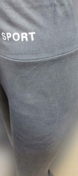 LEGGINSY spodnie LEKKO OCIEPLONE Z wysokim stanem M/L SZARE modne hit zdjęcie 6