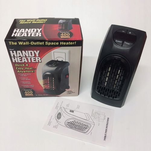 GRZEJNIK ścienny MINI TERMOWENTYLATOR 400W + PILOT na Arena.pl