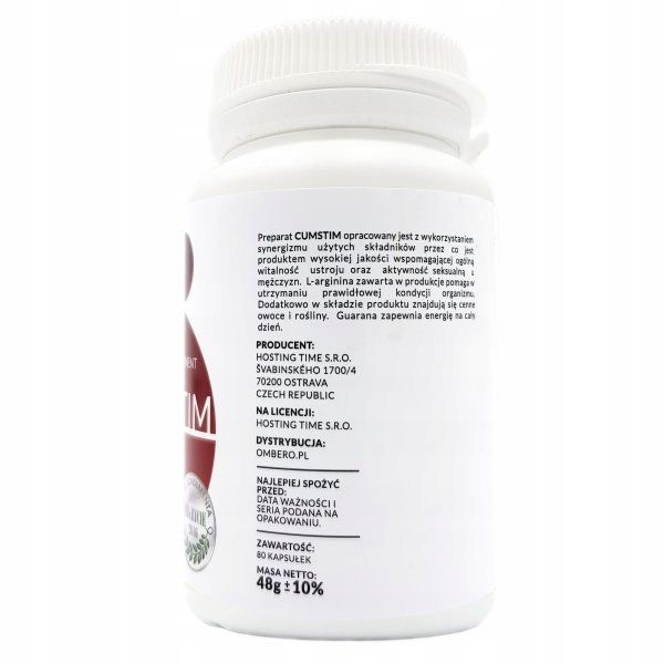 Supl.diety-CumStim 80caps zdjęcie 2