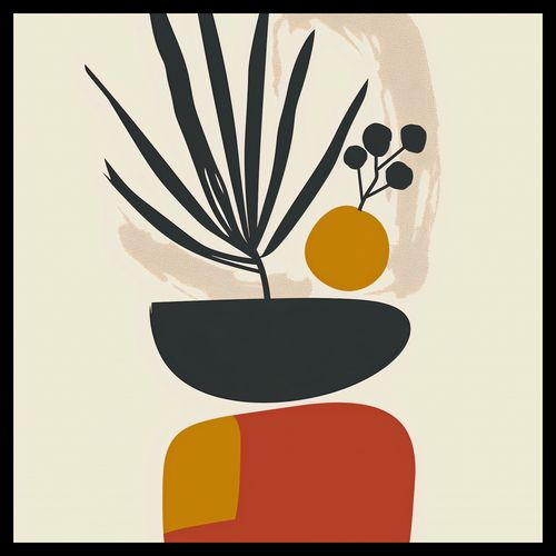 Plakat 40x40cm Botaniczny Wgląd na Arena.pl