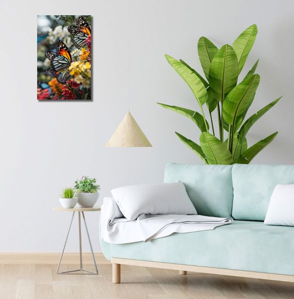 Obraz 30x50cm Motyle Na Łące zdjęcie 2