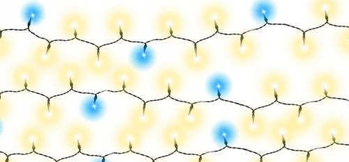 LAMPKI CHOINKOWE ŚWIATEŁKA CHOINKĘ ŚWIĄTECZNE 300 LED EFEKTEM FLASH CIEPŁE na Arena.pl
