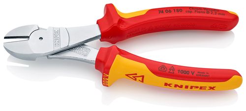 szczypce tnące boczne o zwiększonym przełożeniu 180mm - kn 74 06 180 na Arena.pl