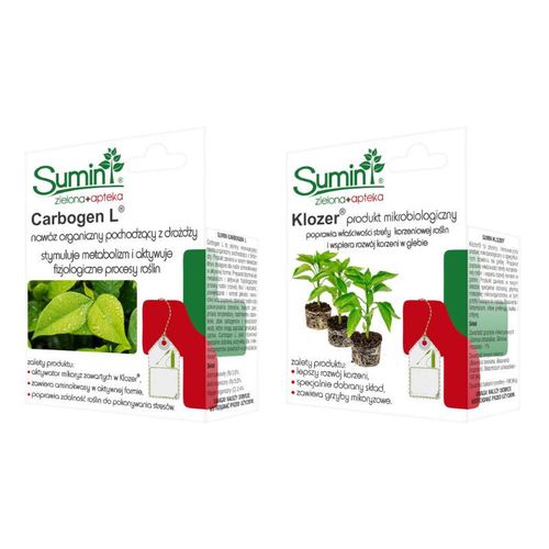 KLOZER & CARBOGEN L SUMIN EKOLOGICZNY DWUPAK NA SZKODNIKI W UPRAWACH 2x20ml na Arena.pl
