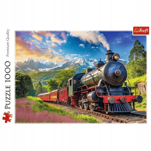puzzle 1000 podróż pociągiem 10929 na Arena.pl