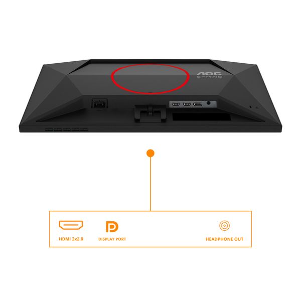 Monitor LED 24" AOC 25G4SRE zdjęcie 10