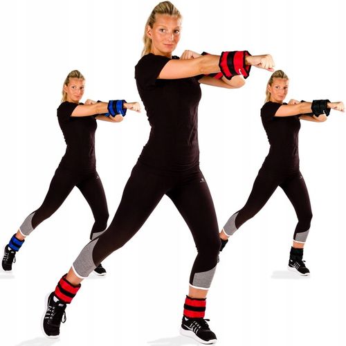 OBCIĄŻENIA 2x 3,0 KG RĘCE NOGI CIĘŻARKI OBCIĄŻNIKI na Arena.pl