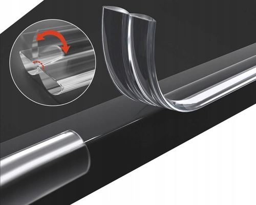 BEZBARWNA LISTWA ZABEZPIECZAJĄCA KANTY MEBLI RANTY Narożniki Krawędzie na Arena.pl