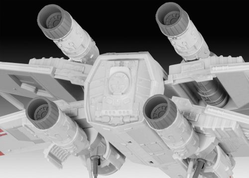 Model plastikowy Star Wars X-Wing Fighter easy-click system na Arena.pl