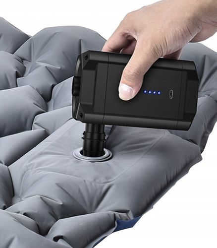 Akumulatorowa Pompka do Materaca Piłki Basenu Elektryczna USB + Końcówki na Arena.pl