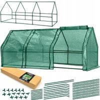 SZKLARNIA 240*90*90 CM, FOLIA PE 135G, METALOWA KONSTR 15-912 NEO TOOLS