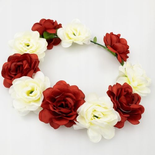 WIANEK dla Kibicki biało czerwone kwiaty Panieński na Arena.pl