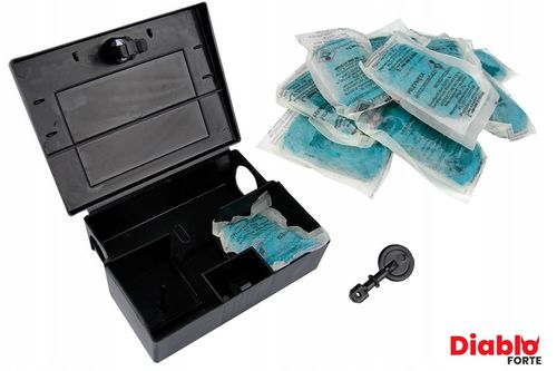 Trutka Na Myszy Szczury 5 kg Mocna Pasta Trucizna Na Gryzonie +Karmnik na Arena.pl