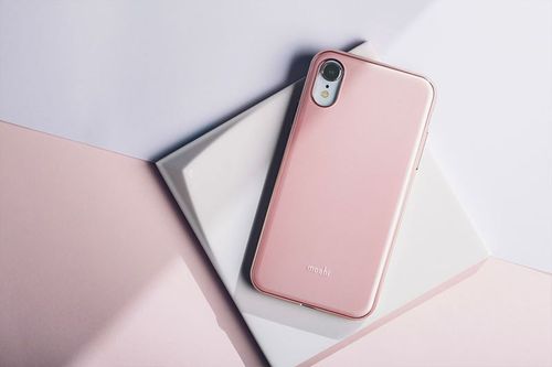 Etui iPhone XR (system SnapTo) (Taupe Pink) na Arena.pl