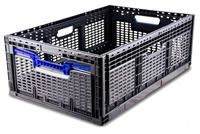 skrzynka składana 600x400x219mm szara