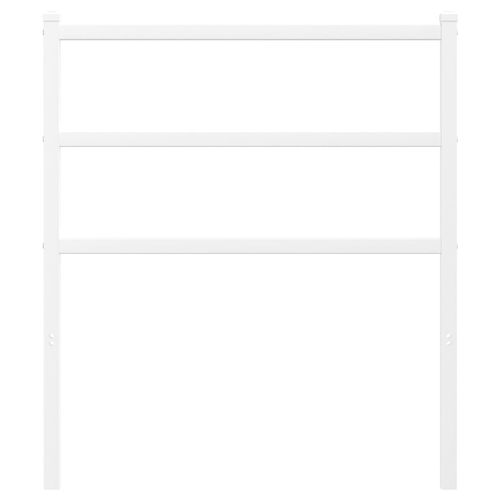 Metalowe wezgłowie, białe, 80 cm na Arena.pl