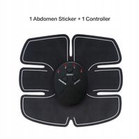 ELEKTROSTYMULATOR STYMULATOR MIĘŚNI BRZUCHA EMS MASAŻER TRENER ODCHUDZAJĄCY