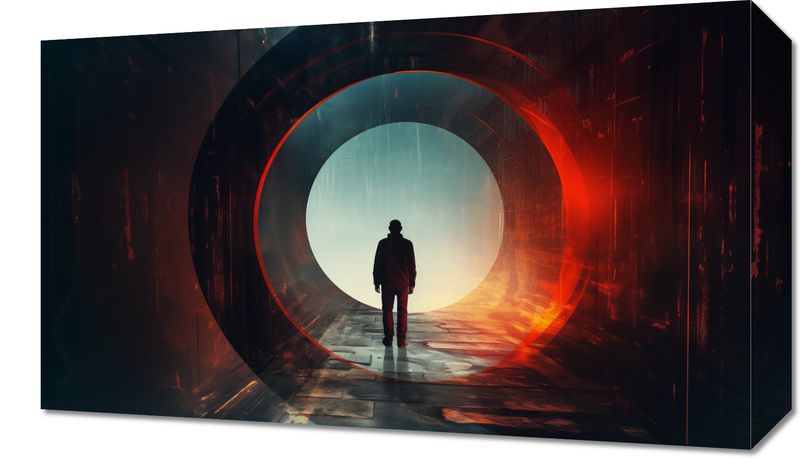 Obraz 50x30cm Portal do Świata zdjęcie 1