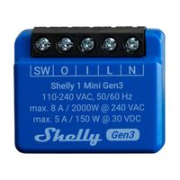Sterownik Shelly 1 Mini Gen3 WiFi Smart Dom Zdalne Sterowanie