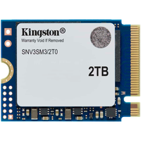 kingston 2tb nv3 ssd m.2 2230 pcie 4.0 nvme, read: 6,000/ write: