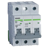 WYŁĄCZNIK NADPRĄDOWY BEZPIECZNIK C32A 3P 6kA AC 400V Ex9BN NOARK 100146