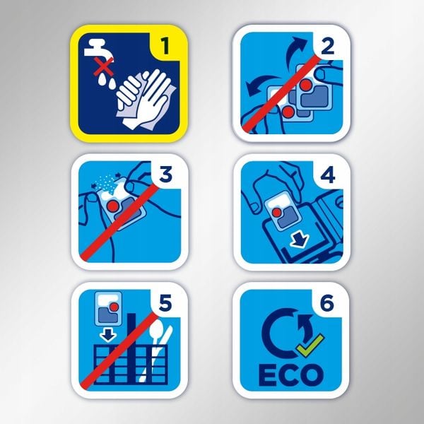 Kapsułki do zmywarki FINISH Quantum All in One Lemon 100szt zdjęcie 8